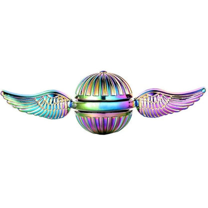 Golden Snitch Cupid Fidget Spinner Antistress Hand Rotation Fidget Toys Angel Wings Hand Spinner Metal Toys for Kids Gift