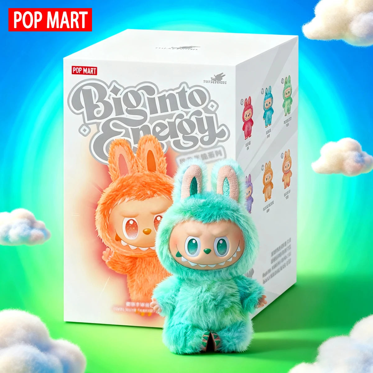 Labubu Doll - 100% Genuine, Macaron Color, It'S the Perfect Gift for Children, Family and Friends.